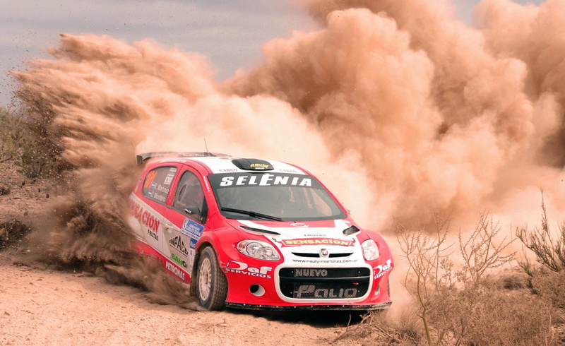 Rally, red cars, race cars, dirt, FIAT, sport, vehicle, 2K, car