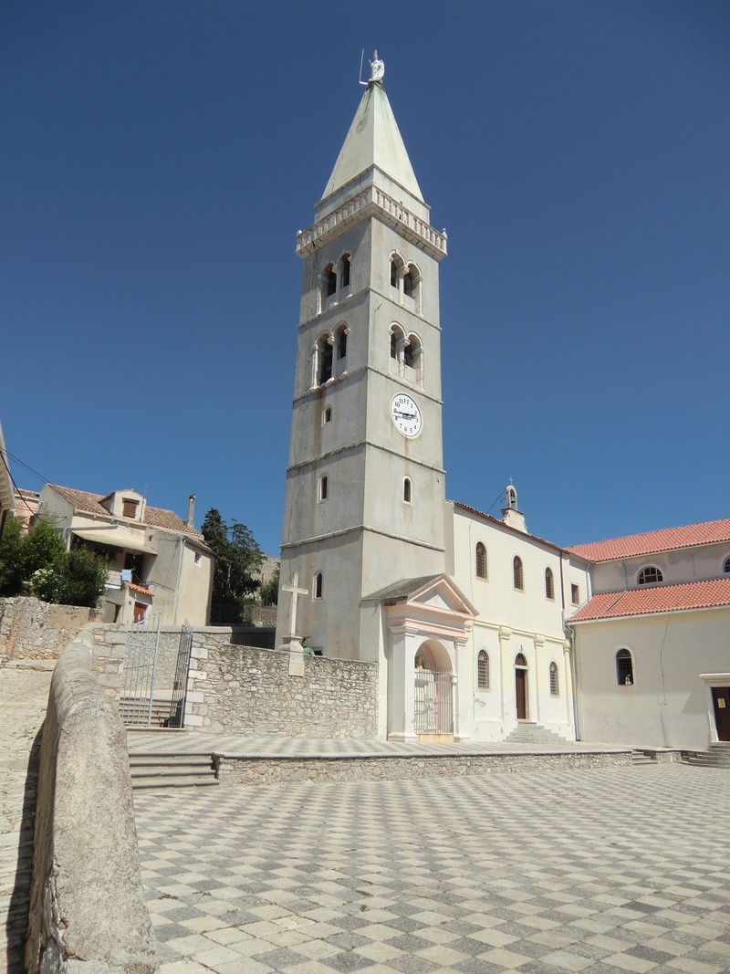 clear sky, europe, built structure, 1080P, sky, tourism, dalmatia, church, building, adriatic, croatia, history, nature, place of worship, the past, religion