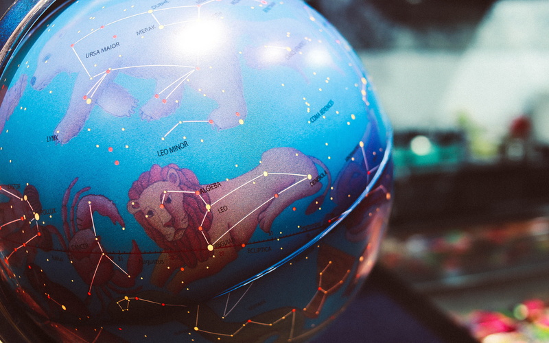 zodiac sign, sign of the zodiac, clock, celestial body, beautiful, close-up, bowl, neon, pink, human representation, orb, event, signs of the zodiac, globus