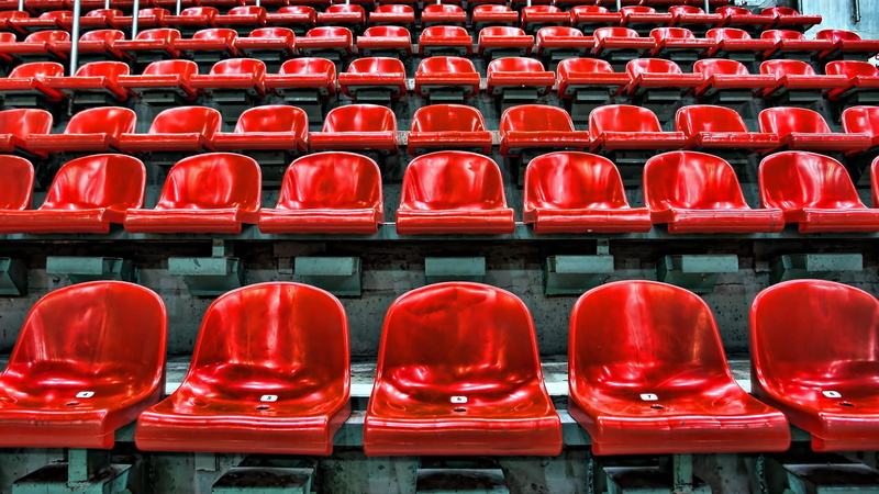 stage - Performance Space, 1080P, spectators, movie Theater, bleachers, full frame, event, empty, stadium, auditorium, no People, sport, large Group of Objects