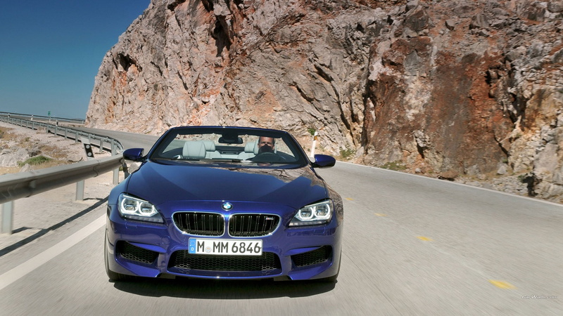 Convertible, BMW M6, 1080P, car, BMW, vehicle, blue cars