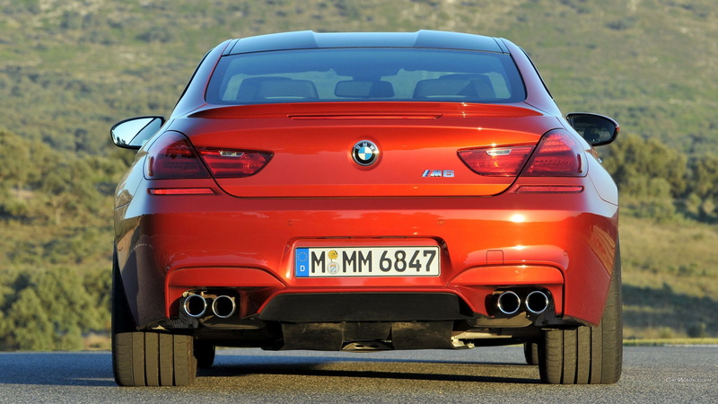 car, BMW, red cars, coupe, BMW M6, 1080P