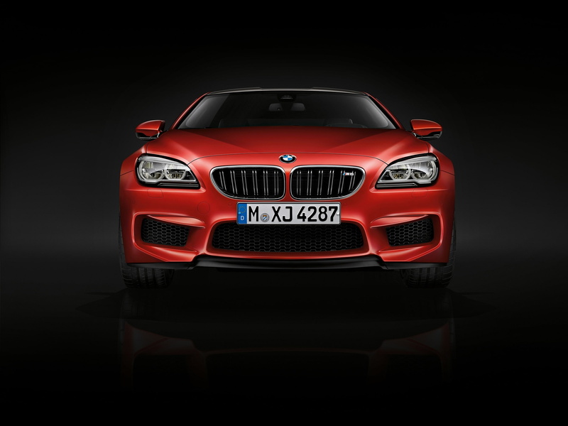 Front, Coupe, F13, 2K, m, f, M6, Car, Red, BMW, View, 2015