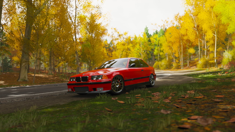 Forza Horizon 4, car, sports car, BMW M3, video games, 1080P, BMW 3, BMW E36