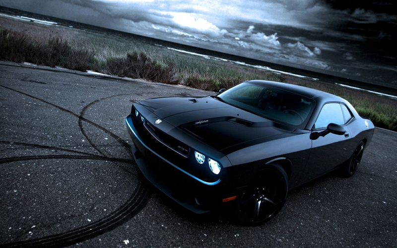 hd, dodge, vehicles, art, srt, 1080P, photography, x, cars, challenger, abstract, Black