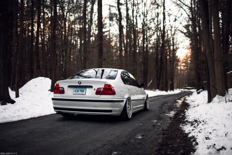 cold temperature, tree, outdoors, winter, BMW, transportation, snow, nature, land vehicle, snowing, no people, travel, e, white, day, white color, forest