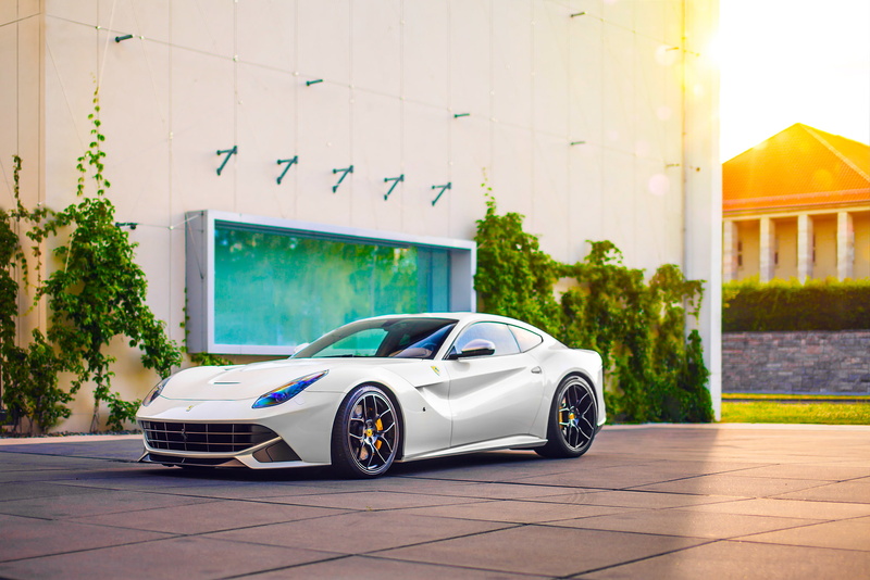 Ferrari, Ligth, 1080P, Car, F12, Berlinetta, Sun, White, Wheels, Sport, Front, Power, Supercar