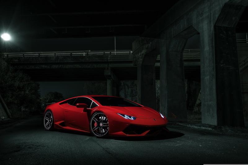 V10, Supercar, Huracan, Ligth, LP640-4, Exotic, Lamborghini, aventador, 1080P, Red, Dark