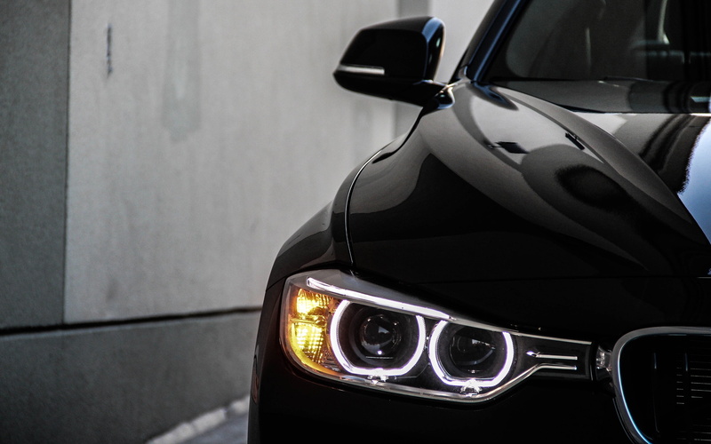 Eyes, BMW, Black, 2013, Car, 2K, Angel