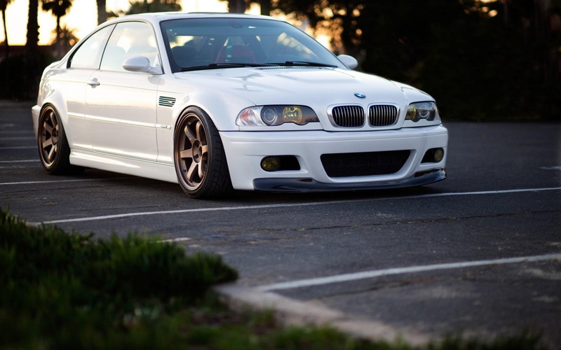 bmw, 1080P, parking, white, m, e