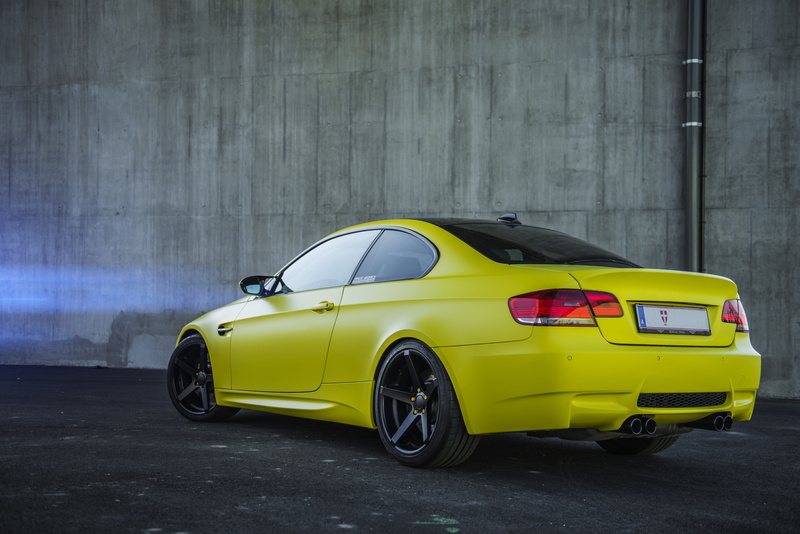 Tuning, BMW, Deep Concave, E92, Back, Drives, 5K, Bumper, Yellow
