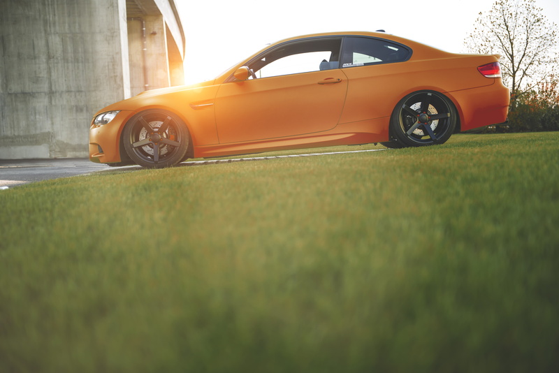 5K, Deep Concave, Orange, BMW, E92, grass, Tuning, Drives