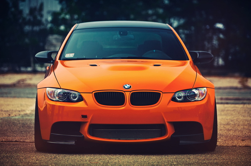 wheel, elegance, BMW, stationary, street, toy, car, look, focus on foreground, e, orange, city, motor Vehicle, parking, compact Car, road, modern, technology