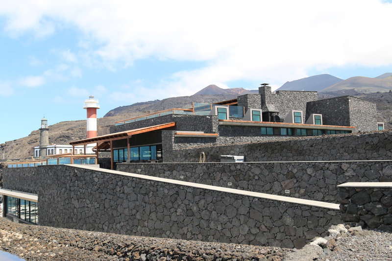 info center, la palma, no people, residential district, industry, sunlight, sky, day, wall - building feature, city, building, house, canary islands, wall