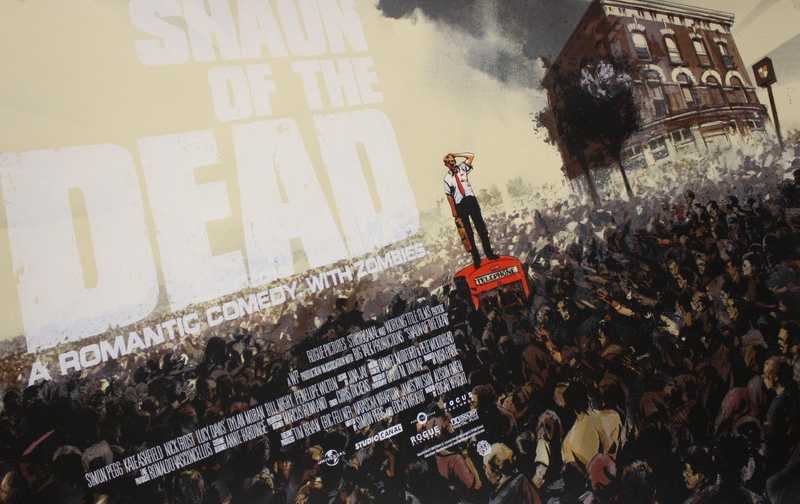 pub, 1080P, simon, shaun, pegg, actors, artwork, zombies, cityscapes, art, posters, dead, telephone, movies, people, hd