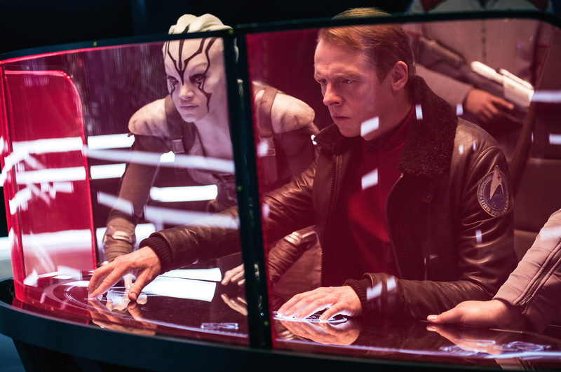 Movie, Star Trek Beyond, Jaylah (Star Trek), 4K, Sofia Boutella, Simon Pegg, Montgomery Scott