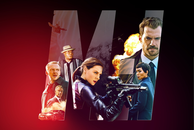 Henry Cavill, Mission: Impossible - Fallout, Rebecca Ferguson, Ving Rhames, 5K, 5K, Alec Baldwin, Simon Pegg