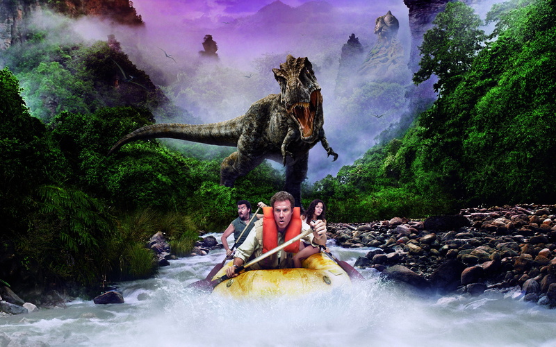 land, fantasy, jungle, friel, danny, lost, mcbride, dinosaur, river, anna, 1080P, ferrell