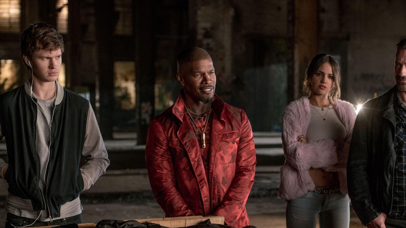 best movies, driver, Jamie Foxx, scene, 2K, movie, Baby Driver, baby, Jon Hamm