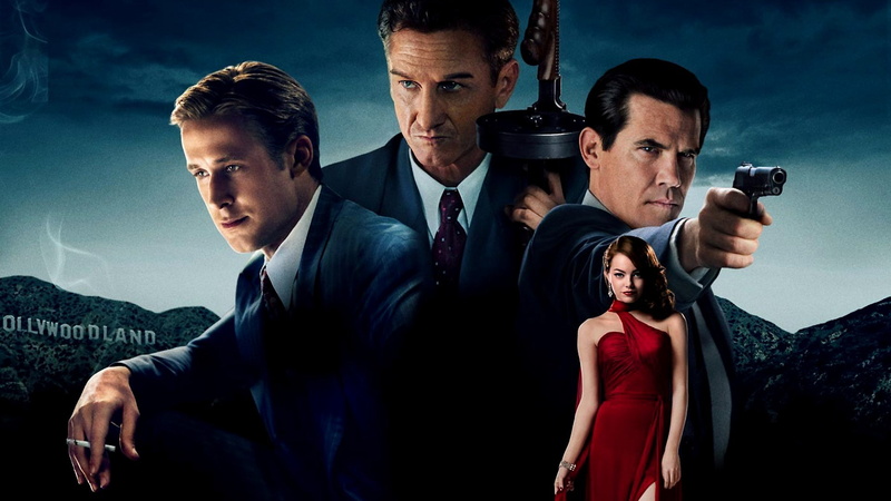 business, communication, beautiful woman, women, men, anger, dark, well-dressed, holding, 1080P, aggression, gangster squad, mature men, weapon, gun, suit