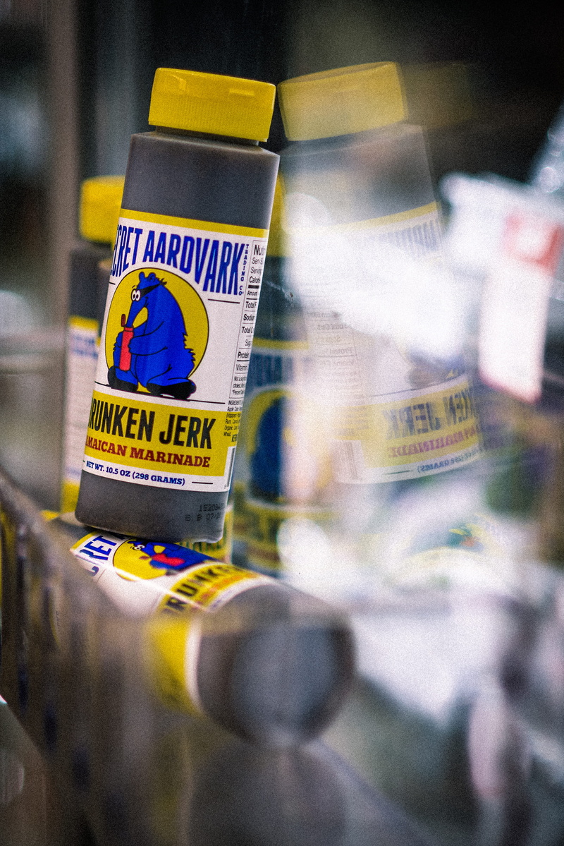 communication, grocery, drunken jerk, crime, business, sauce, reflection, selective focus, finance, store, 4K, healthcare and medicine, united states