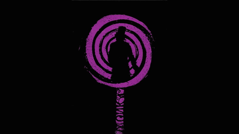 nature, Fan Art, close-up, illuminated, movies, copy space, purple, circle, light painting, pink color, 1080P, night, geometric shape, shape, black background