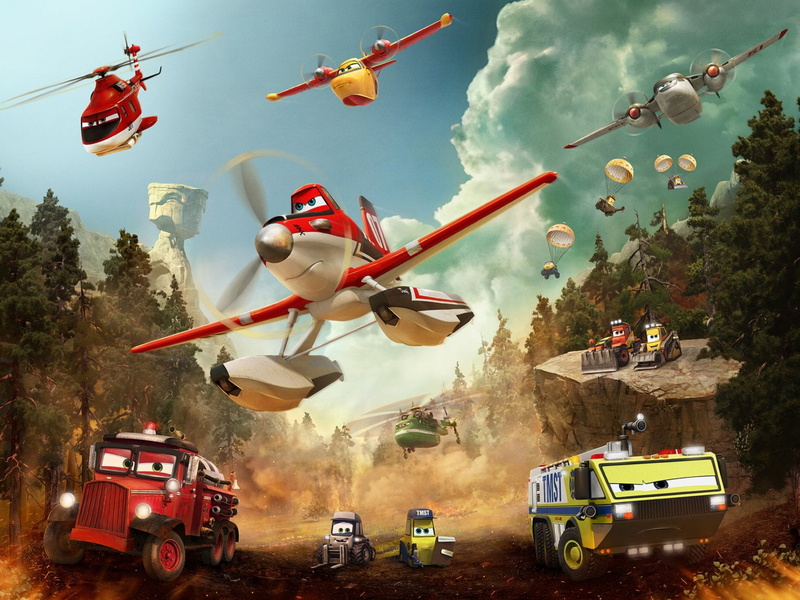 transportation, rescue, stills, 1080P, outdoors, flying, sky, plant, protection, disney, nature, planes, helmet, car, motor vehicle, air vehicle, day