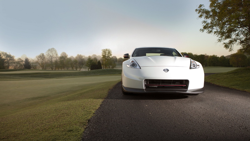 front, Nissan 370Z, Fairlady Z, review, test drive, NISMO, sports car, 5K, luxury cars, white