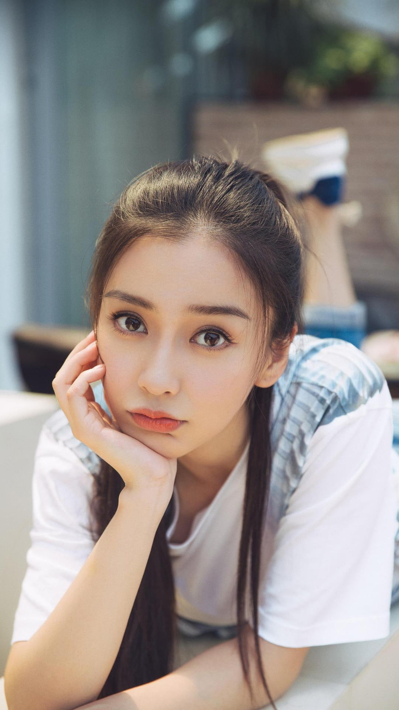women, portrait display, Angelababy, Asian, model, 1080P