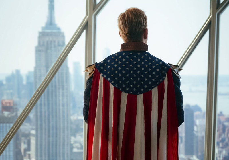 USA, Anthony Starr, Homelander, serial, superhero, 1080P, The Boys, Amazon, flag