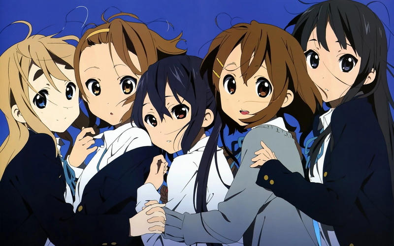 K-ON!, Hirasawa Yui, anime girls, 1080P, Nakano Azusa