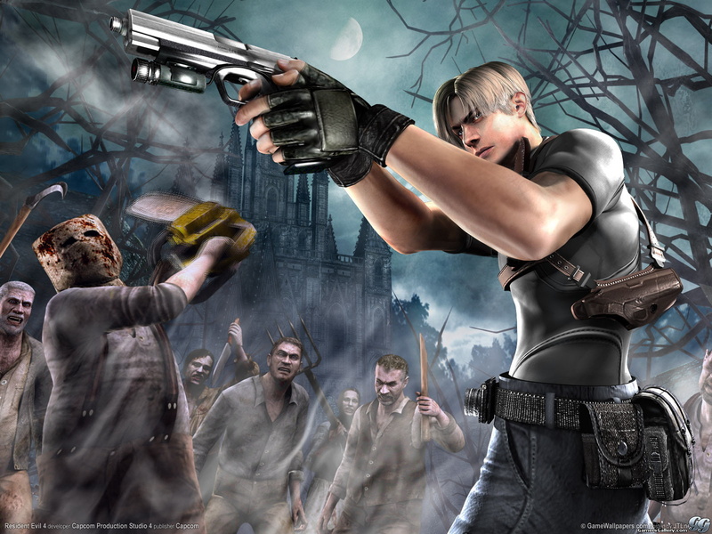 video games, hangun, 720P, hd, evil, resident, capcom