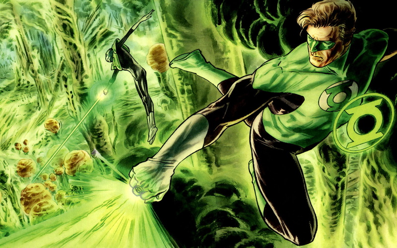 hd, 720P, green, cartoon/comic, lantern, drawing, dc