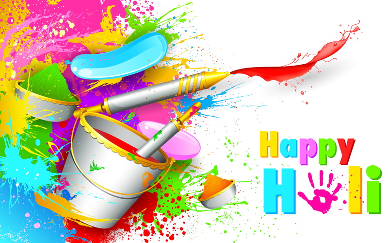 holi, festival, hindu, colours, color, india, 1080P, spring