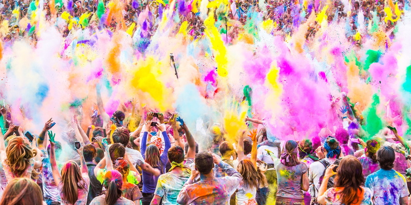 spring, festival, color, holi, colours, india, hindu, 2K