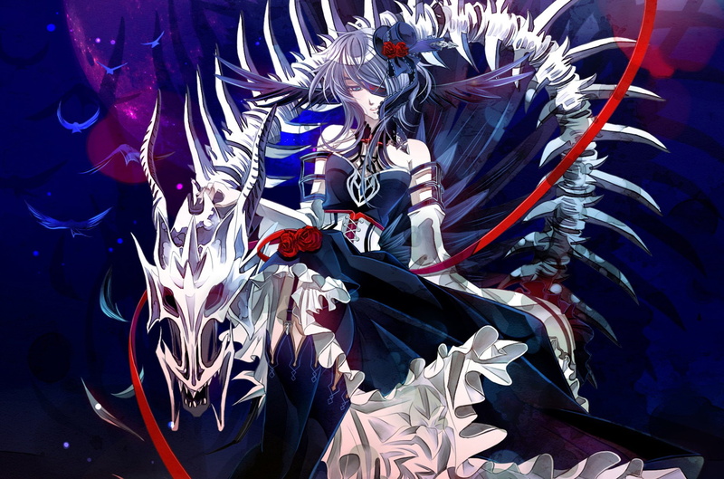 1080P, Dark, Original, Girl, Gothic, Anime