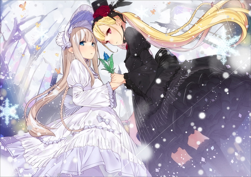 worm view, creativity, fashion, human representation, dress, braids, female likeness, close-up, still life, anime girls, loli, women, representation, wedding