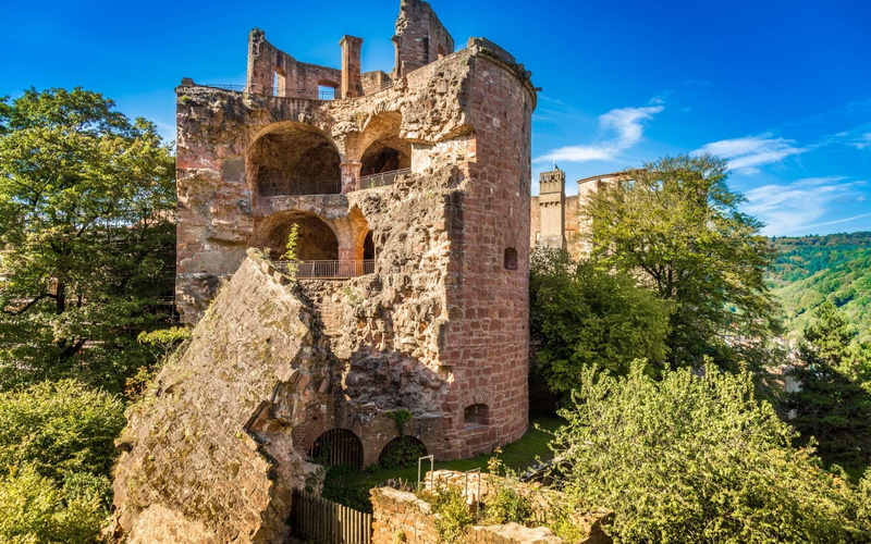 1080P, Heidelberg Castle, Castles