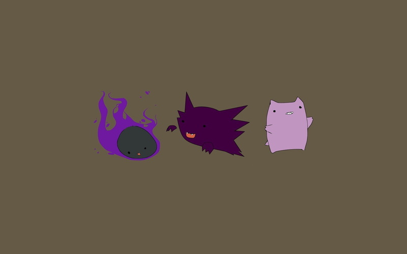 astrology, 720P, pink color, representation, mammal, creativity, animal, paper, fish, cartoon, threadless simple pokemon first generation gastly haunter gengar evolution