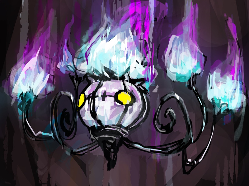 4K, Pokémon, Chandelure (Pokémon)