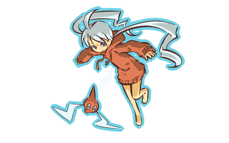Rotom, pokemon, hd, 720P, anime, x, art