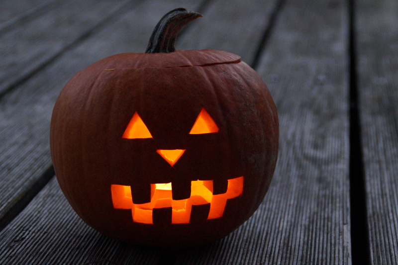 candle, children, holiday - event, decoration, fun, floor, bright, jack o lantern, spooky, 5K, halloween, turned, autumn, jack olantern, light, face, pumpkin