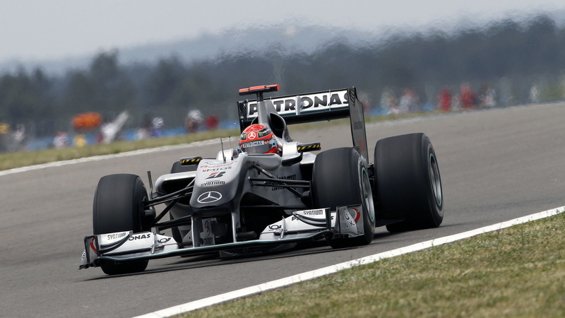mercedes gp, Schumacher, Michael, 1080P, 2010