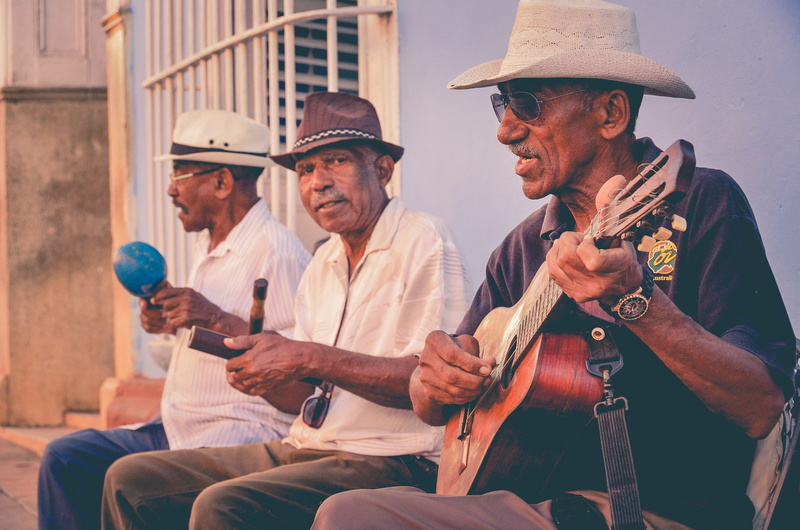 band, holding, instruments, clothing, cuba, three, males, hat, elderly, real people, happiness, mature adult, people, mature men, sitting, musical, musical instruments