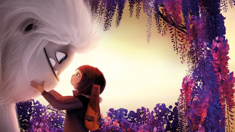 Abominable, flowers, monster, 1080P, Everest, girl