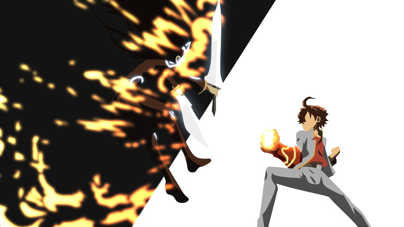 focus on foreground, Sousei no Onmyouji, close-up, studio shot, day, human representation, Rokuro Enmadou, indoors, art and craft, creativity, Twin Star Exorcists