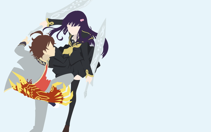 Twin Star Exorcists, Benio Adashino, Anime, 4K, Rokuro Enmadou