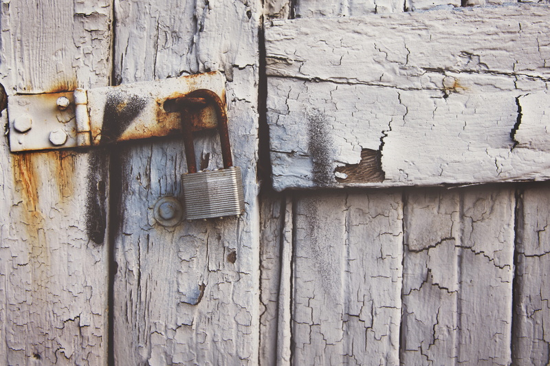 texture, antique, outdoors, run-down, rustic, 8K, metal, lock, textured, no people, rough, pattern, weathered, wood - material, close-up, brown, door