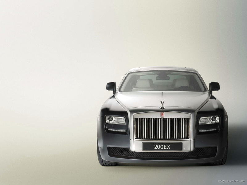 front, royce, sedan, ex, rolls, rolls royce, black, 1080P, cars, 200ex