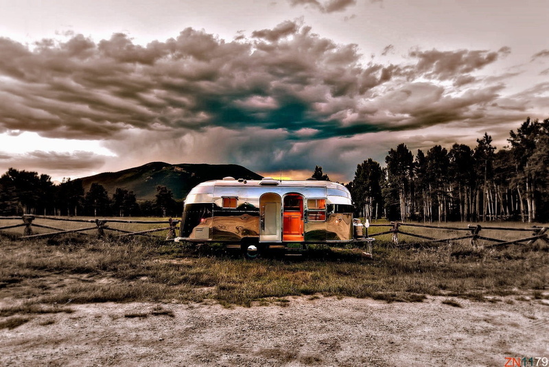 cloud - sky, field, HDR, ominous, single, landscape, day, scenics - nature, plant, land vehicle, white, sky, mountain, tree, beauty in nature, land, transportation